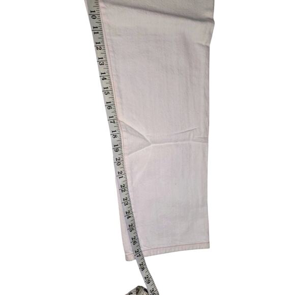 LOFT Mid Rise Boyfriend Jean in Natural White Cream Size 30 10 - Picture 4 of 11